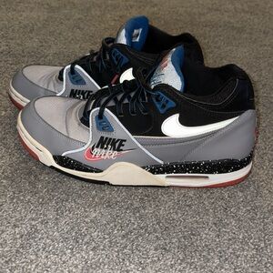 Nike Air Flight Sneakers - Gray and Black